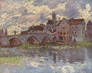 Alfred Sisley Brucke von oil painting